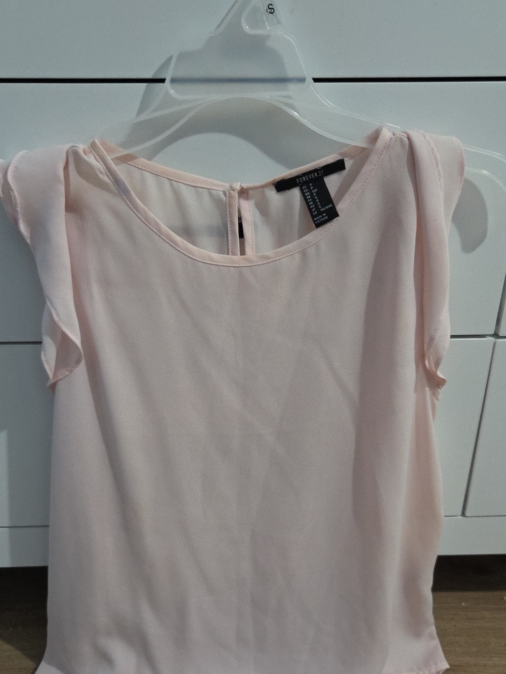 Pink Sheer Tank Top